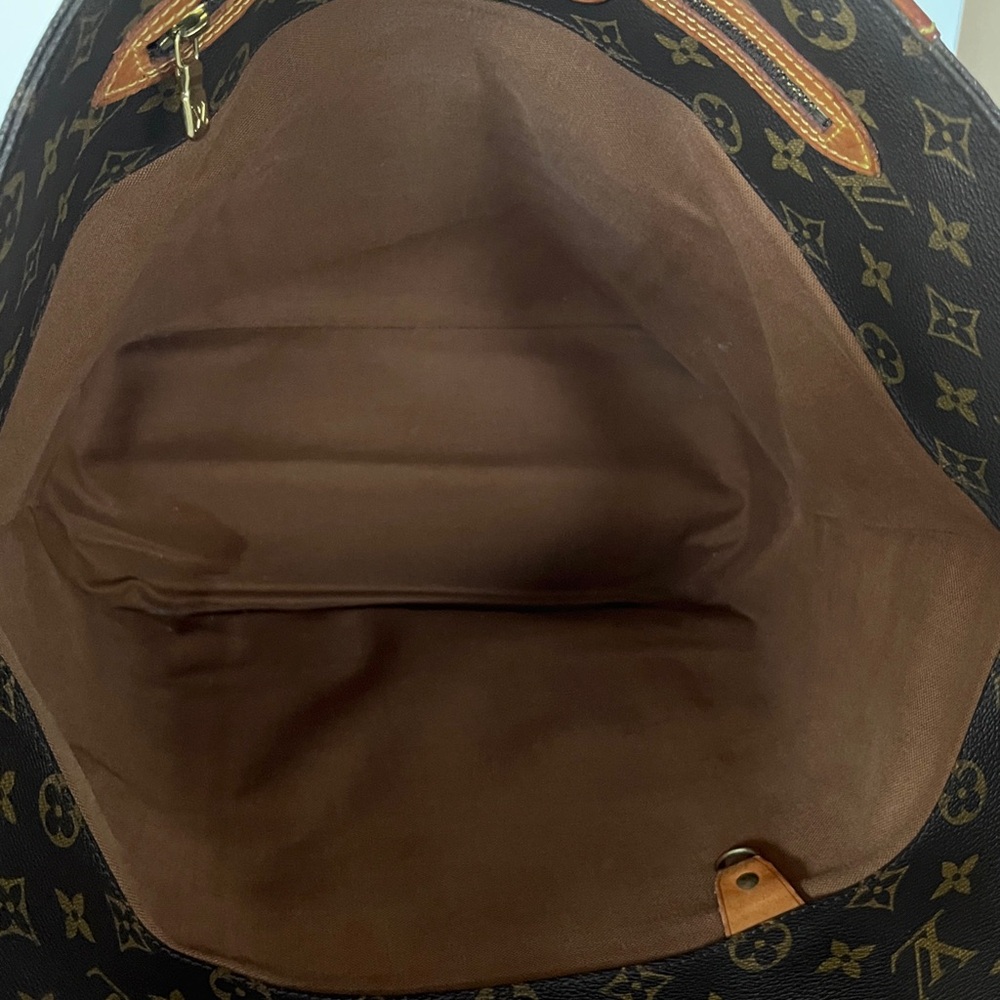 Louis Vuitton Brown Monogram Tote Bag - Picture 6 of 11